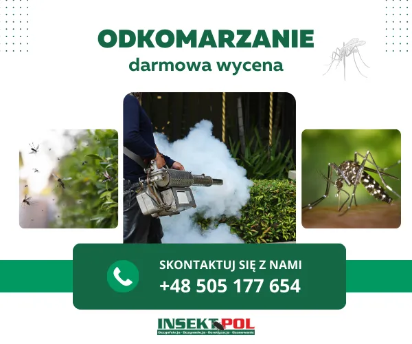 odkomarzanie działki ogrodu