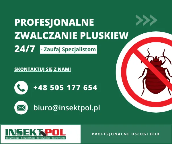 profesjonalne zwalczanie pluskiew