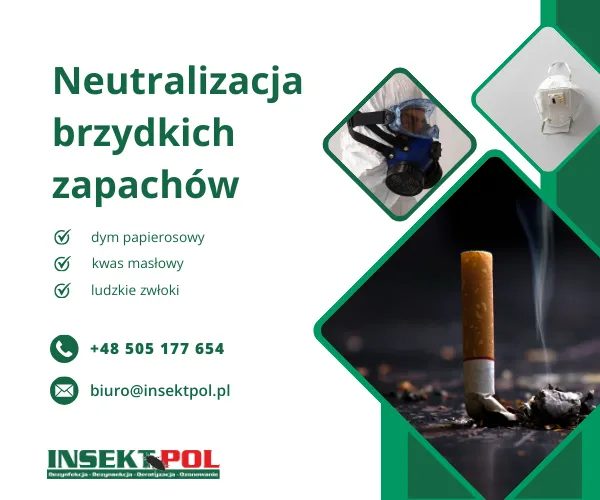 Neutralizacja brzydkich zapachów