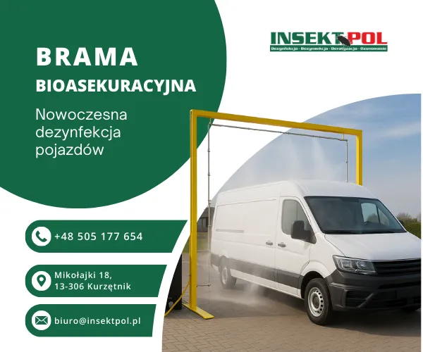 brama dezynfekcyjna bioasekuracyjna