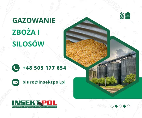 gazowanie zboża i silosów