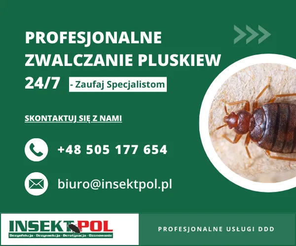 zwalczanie pluskiew łóżkowych
