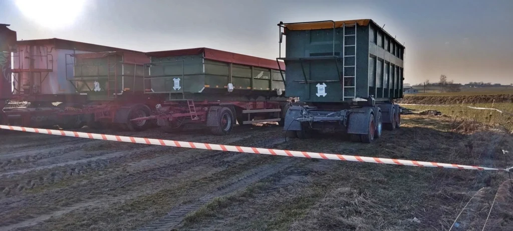 fumigacja zboża na przyczepach