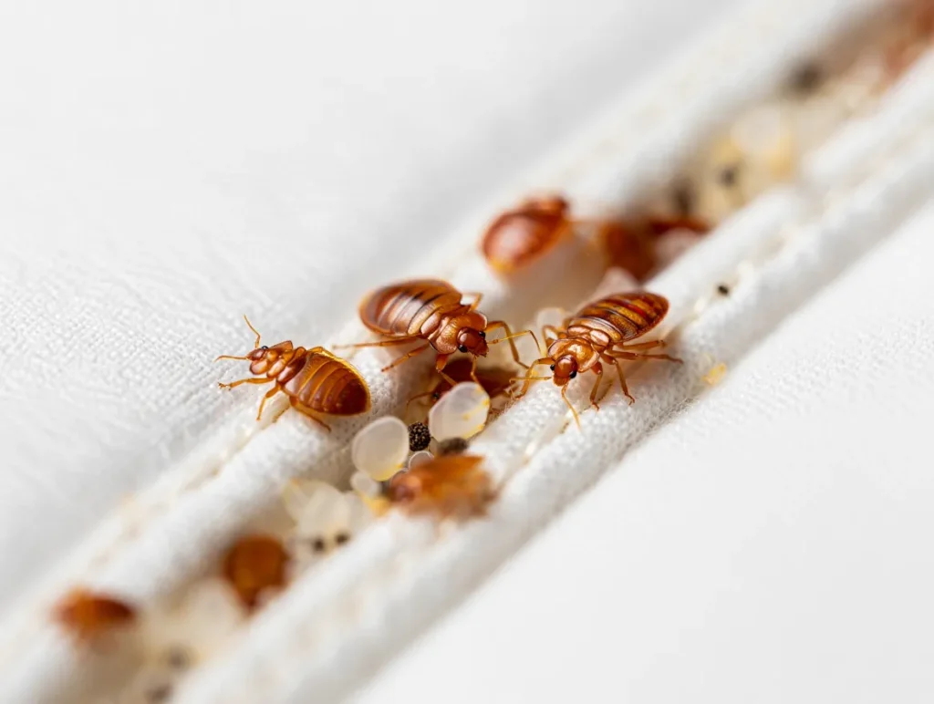 pluskwy domowe w szczelinach