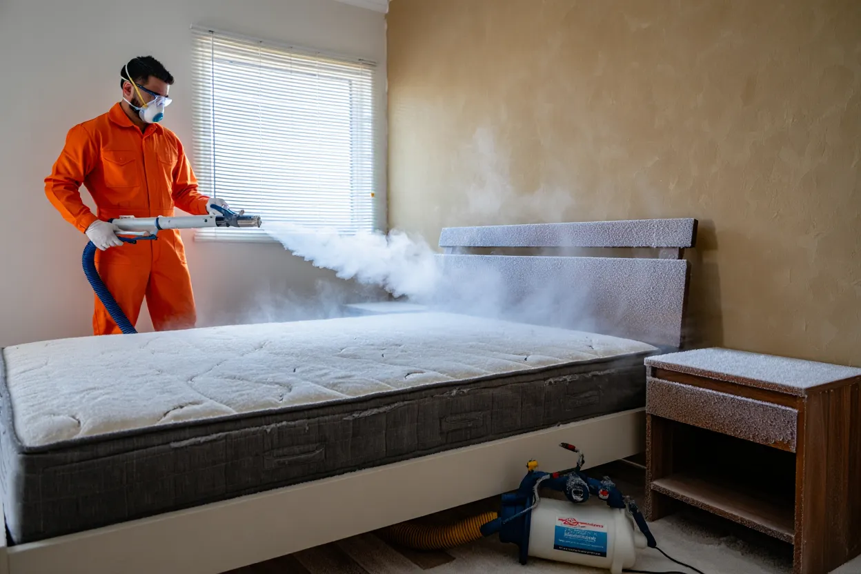 wymrażanie pluskiew